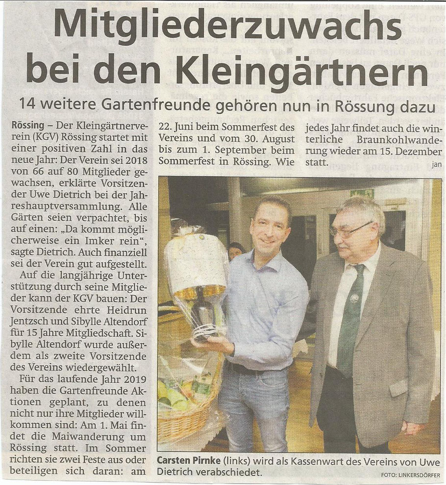 Leine Deister Zeitung vom 25.01.2019