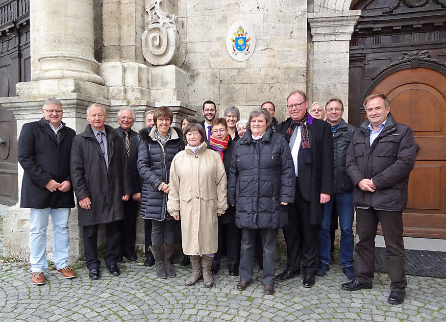 Die Gründungsmitglieder des Orgelfördervereins