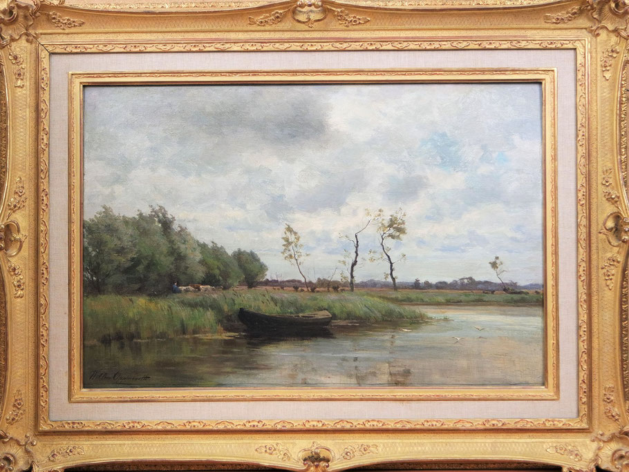 te_koop_aangeboden_een_schilderij_van_de_nederlandse_kunstschilder_willem_johannes_oppenoorth_1847-1905_haagse_school
