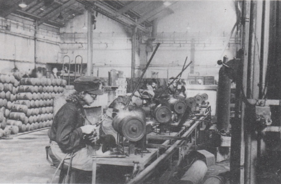 Munitionsherstellung bei DWM, 1944 © Berlin-Brandenburgisches Wirtschaftsarchiv | Berlin-Brandenburgisches Wirtschaftsarchiv