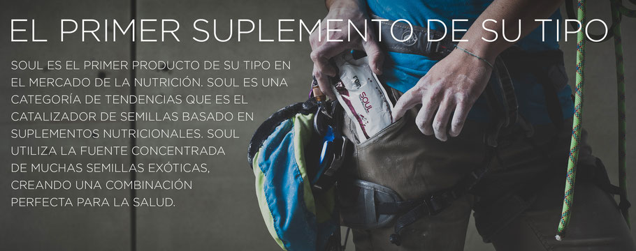 Soul es el primer suplemento de su tipo en el mercado de la nutrición