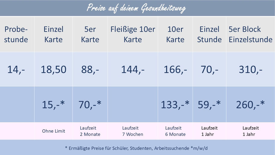 Preise Yoga Pilates Entspannung Heidelberg Yogastudio Heidelberg 69121 69117 Heidelberg Ermäßigte Preise Yoga Heidelberg Ermäßigte Preise Pilates für Studenten Schüler Arbeitssuchende