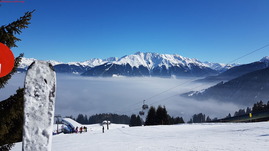 Golm im Montafon, Blick auf das Hochjoch