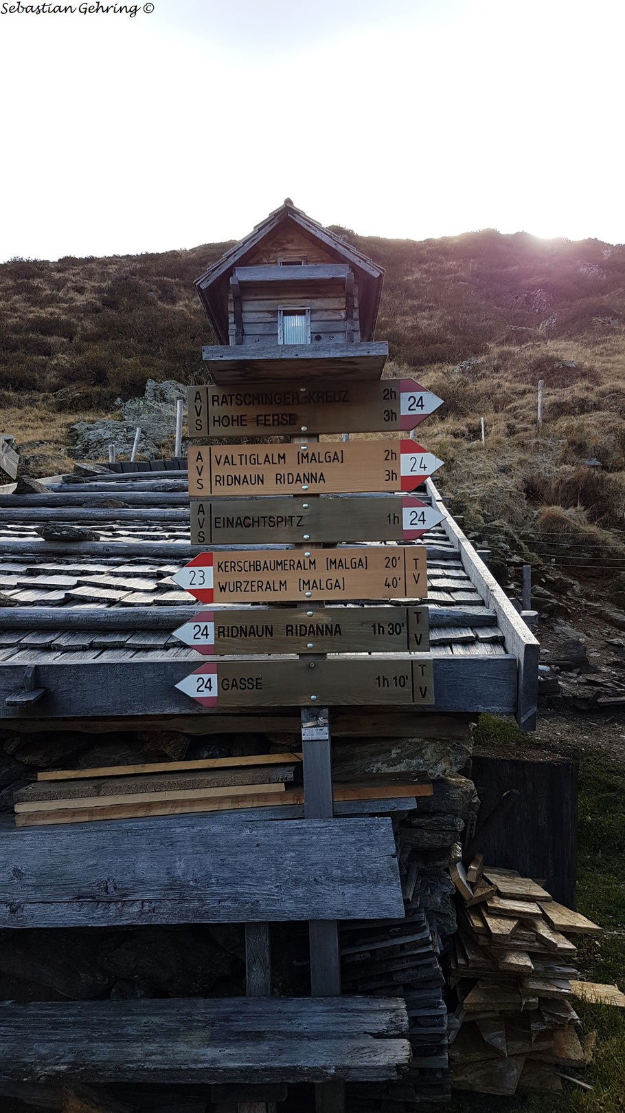 Vom Gassenhof über Wurzeralm auf die Einachspitz (2305m)