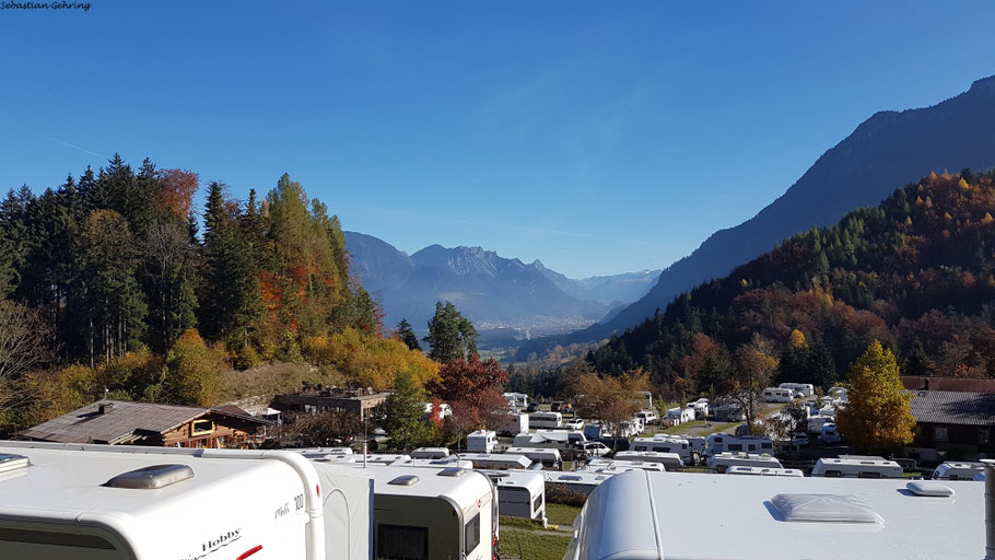 Ausflug zum Alpen Camping in Nenzing