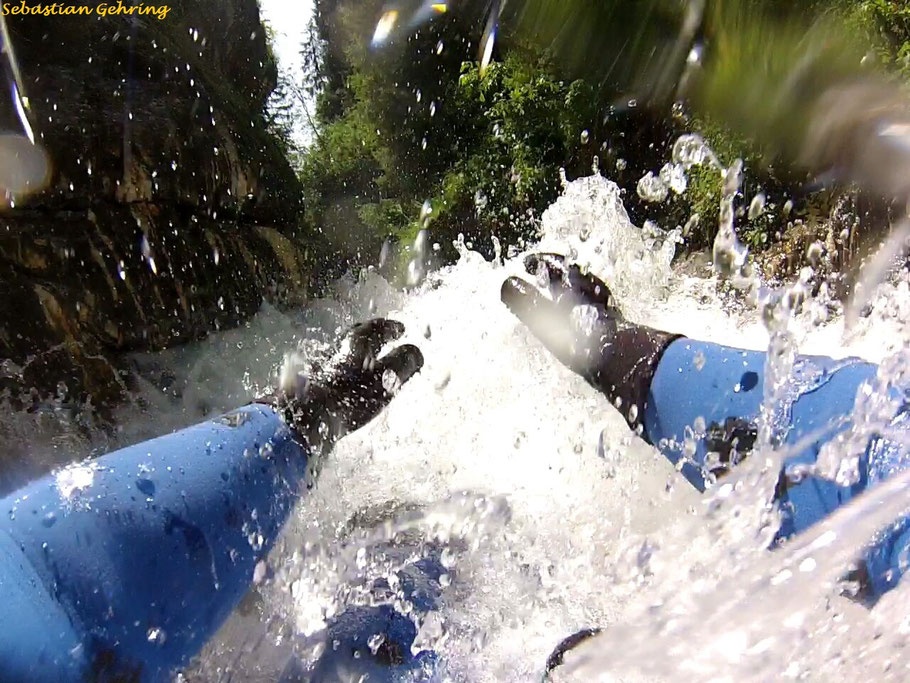 Canyoning im Tauferer Ahrntal bei Lappach