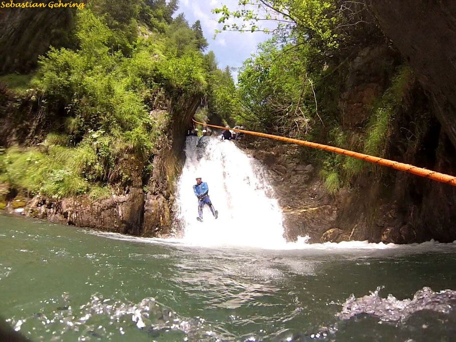 Canyoning im Tauferer Ahrntal bei Lappach