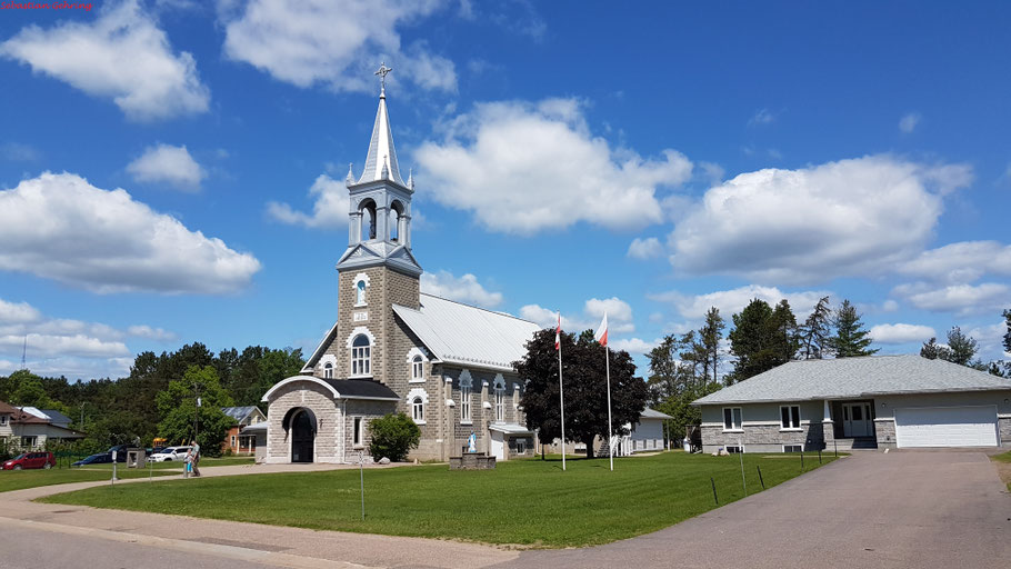 St. Casimir's Church, Bonnechere River (Ontario) 