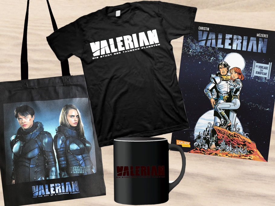 Valerian Film Verlosung und Gewinnspiel - Universum - kulturmaterial