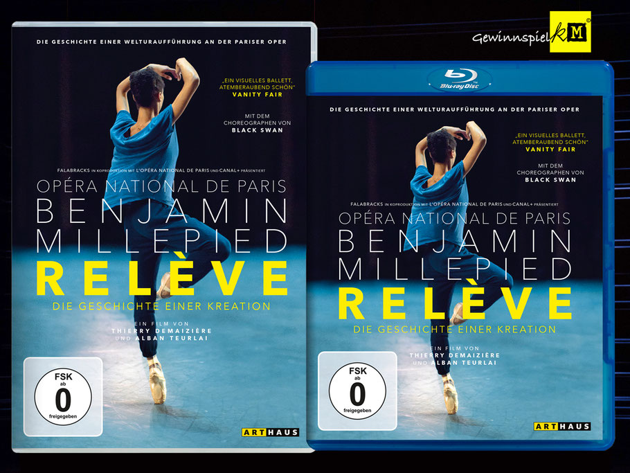 Benjamin Millepied - Ballett Film Releve - Studiocanal - kulturmaterial