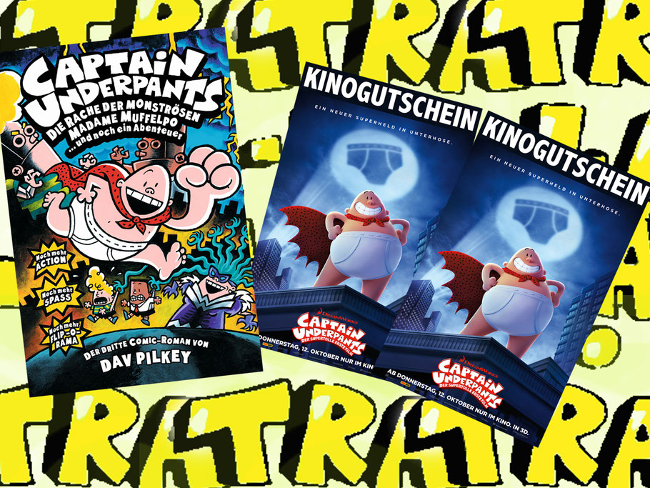 Captain Underpants Gewinnspiel - 20th Century Fox - DreamWorks - kulturmaterial