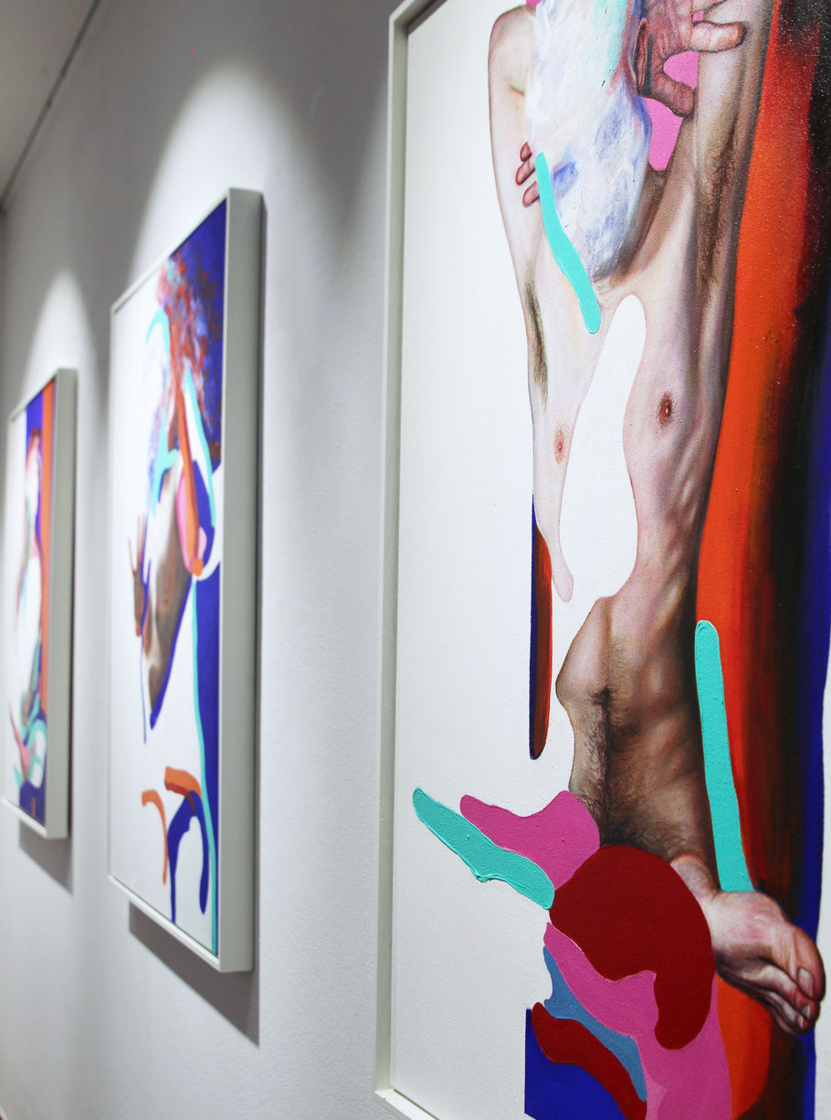Trans/Masc (Series 4–5) 2021–2025 Oil on canvas 100 × 70 cm