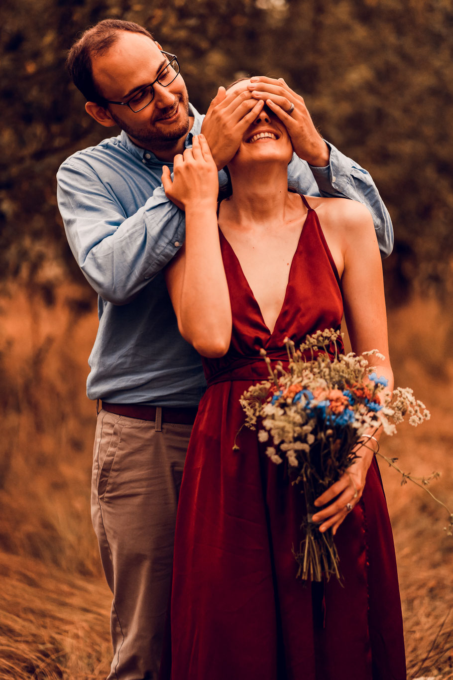Isabelle & Benjamin - zwischen Isi und Benny herrscht blindes Vertrauen und ganz viel Spaß. 
