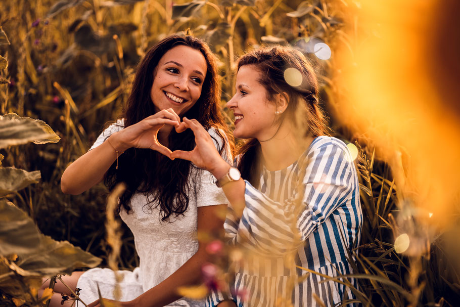 Guillemette & Jenny - dieses Bild sagt mehr als tausend Worte.