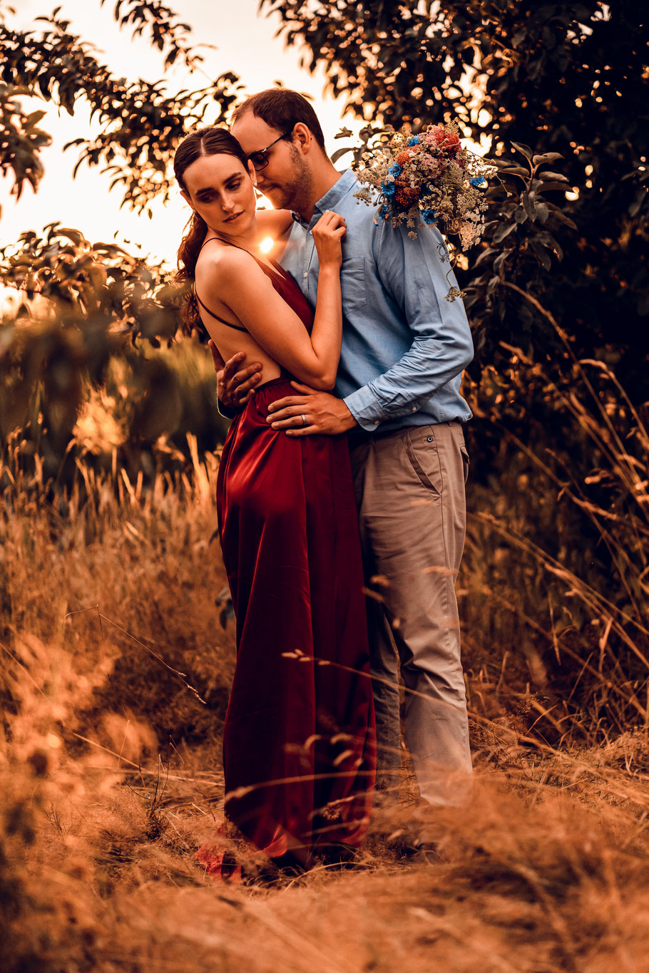 Isabelle & Benjamin - durfte ich zu einer Lovestory begleiten, um Ihren ersten Hochzeitstag fest zu halten.