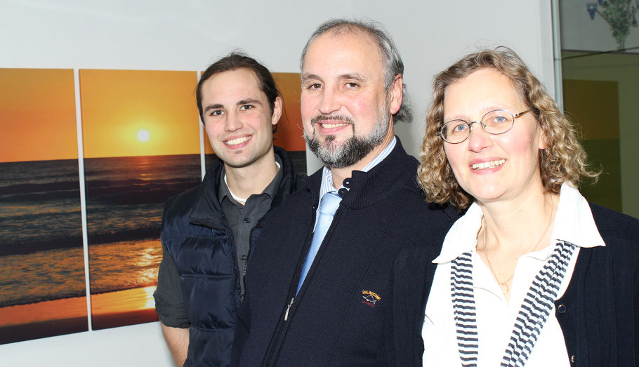 Peter und Kerstin Drittler mit dem Sohn Jonael Drittler