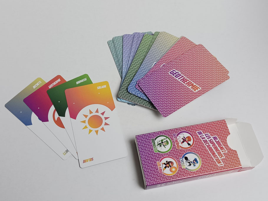 jeux de cartes personnalisés publicitaires recto verso étui