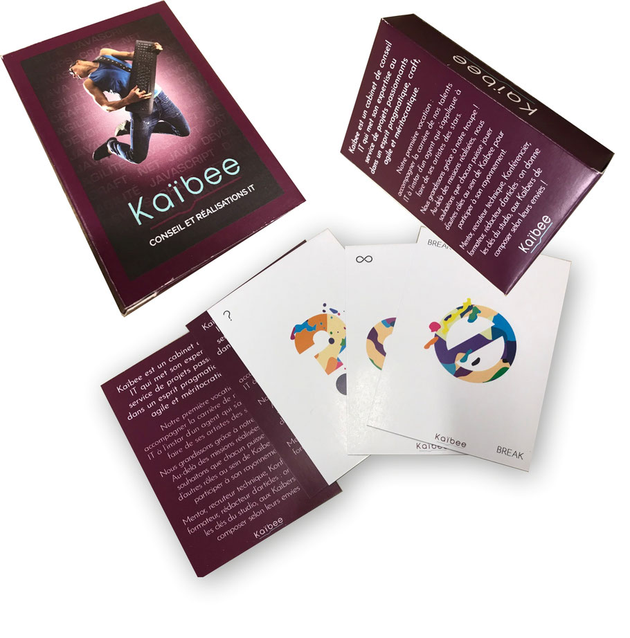 jeux de cartes personnalisés publicitaires recto verso
