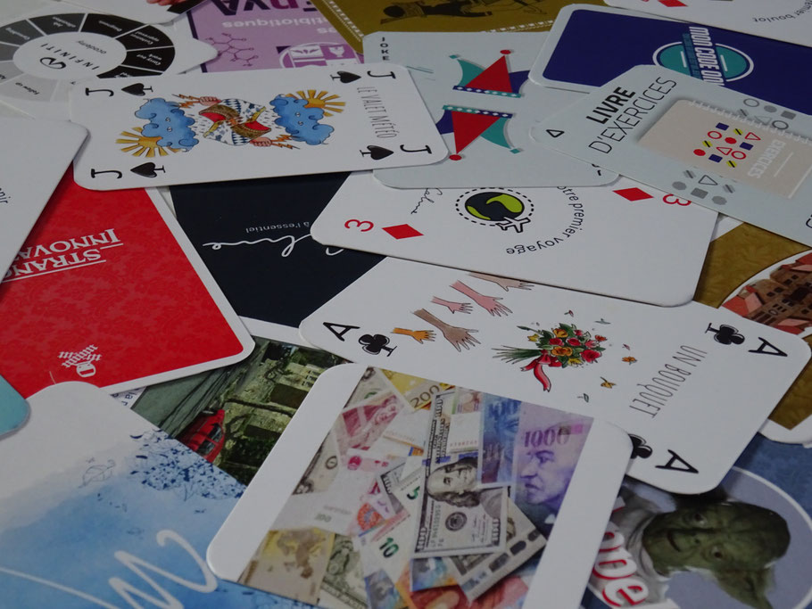 Jeux de cartes personnalisés - jeu de cartes publicitaires