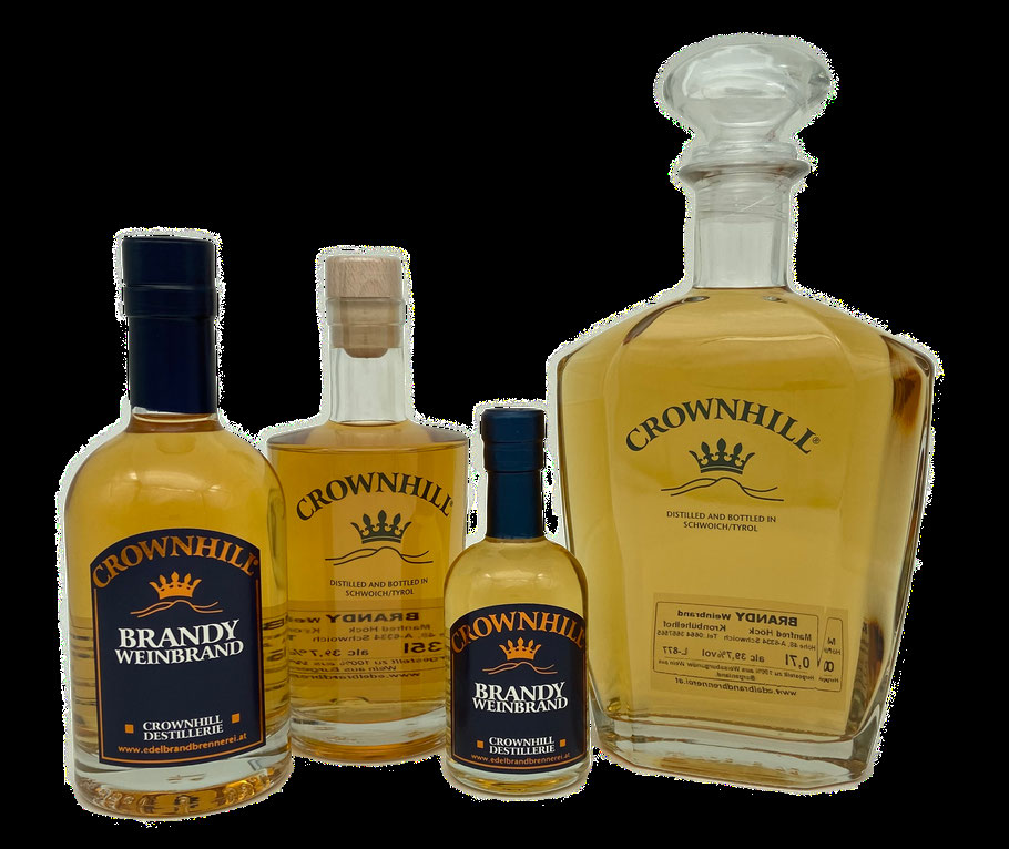 Brandy | Qualitäts-Weinbrand online kaufen - Crownhill Shop