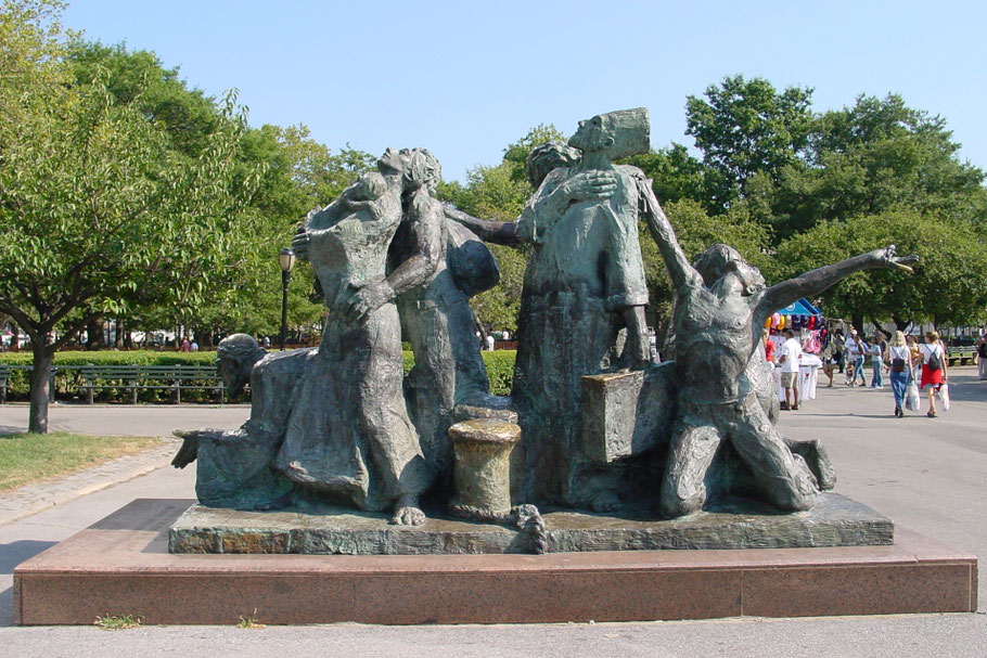 Auswanderer Denkmal in New York