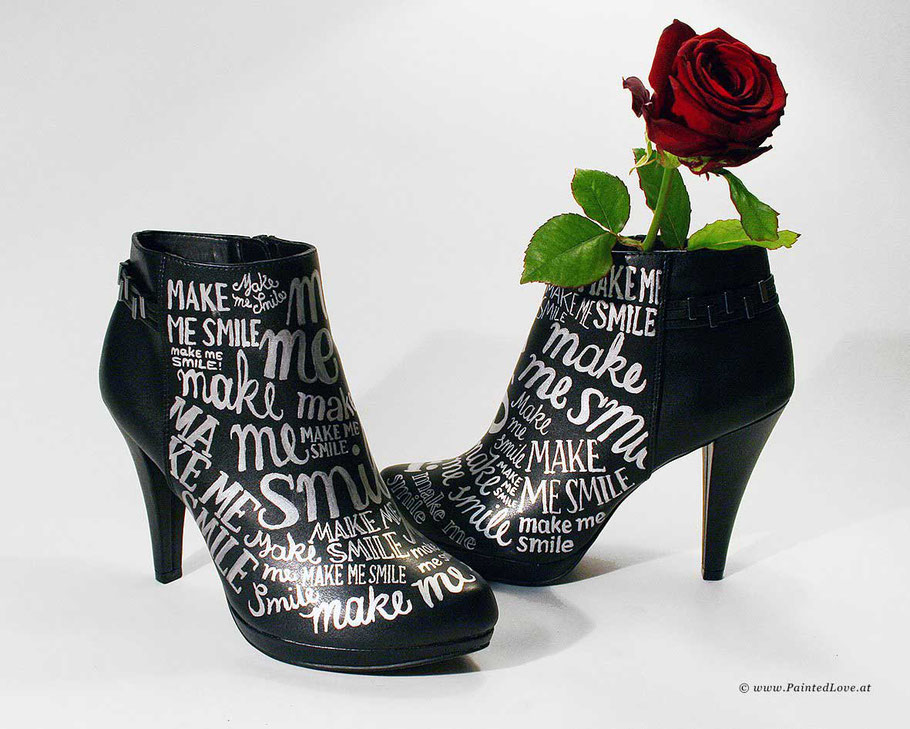 Bild: mentalLOVE Single-Schuh - PaintedLove