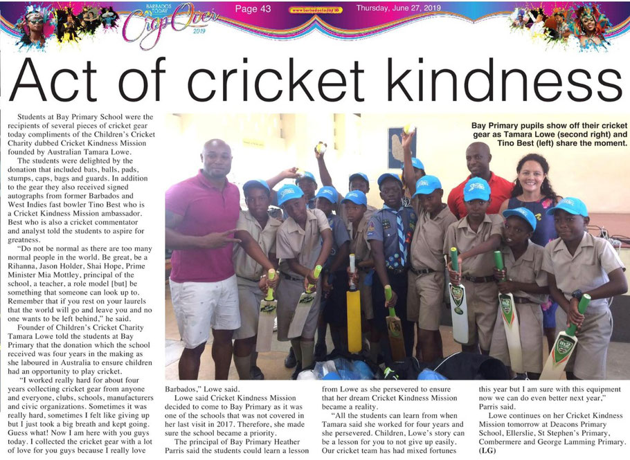 Barbados Today, June 27, 2019