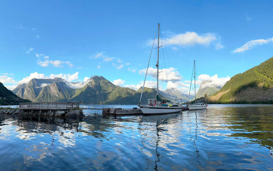 SY Santa Maria in Fjordnorwegen