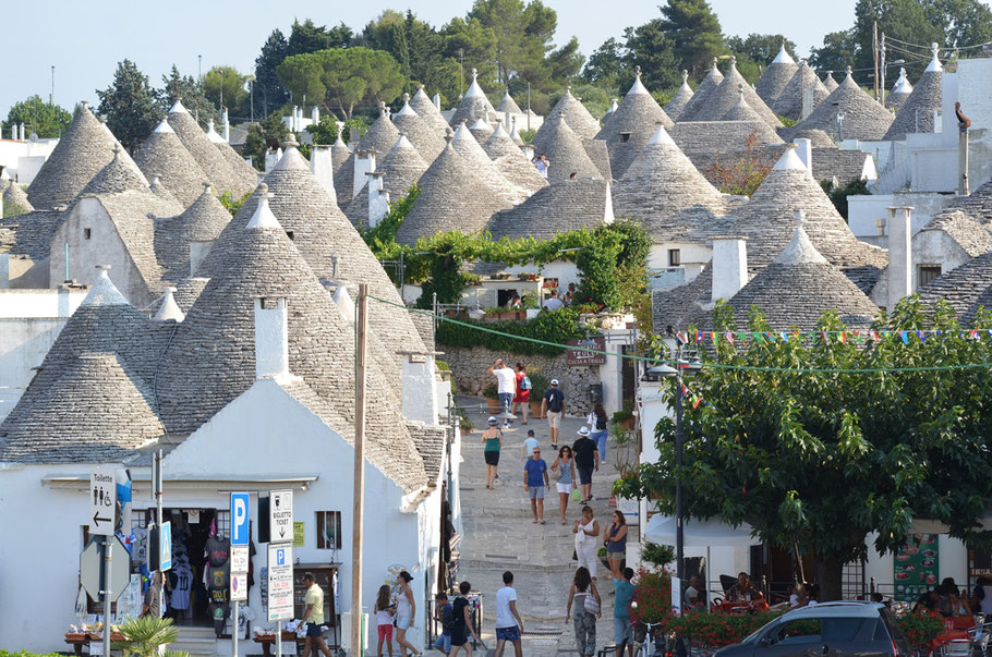 Trulli in Alberobello, Apulien