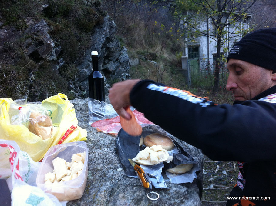 ricca merenda meritata!!!