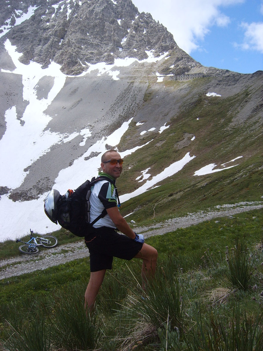 il gran premio della montagna odierno è il rudere  lassù 