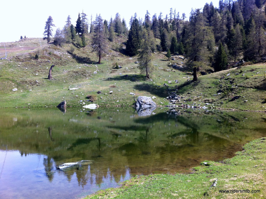 inizia la sequenza di laghi....costui è il SALER Inferiore 