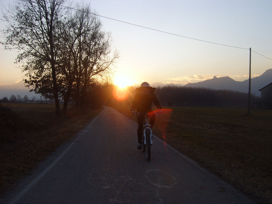 mentre il sole va a nanna ...........e noi pure!! 
