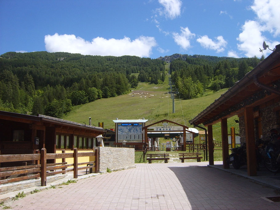 in volata siamo sulle piste di Bardonecchia 