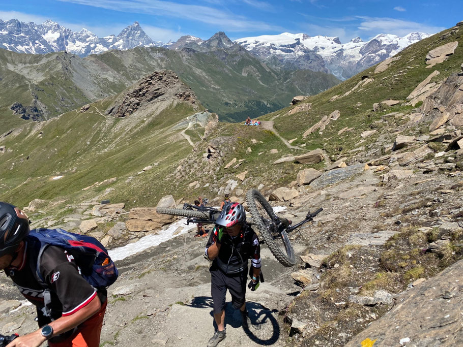 la cima è vicina 