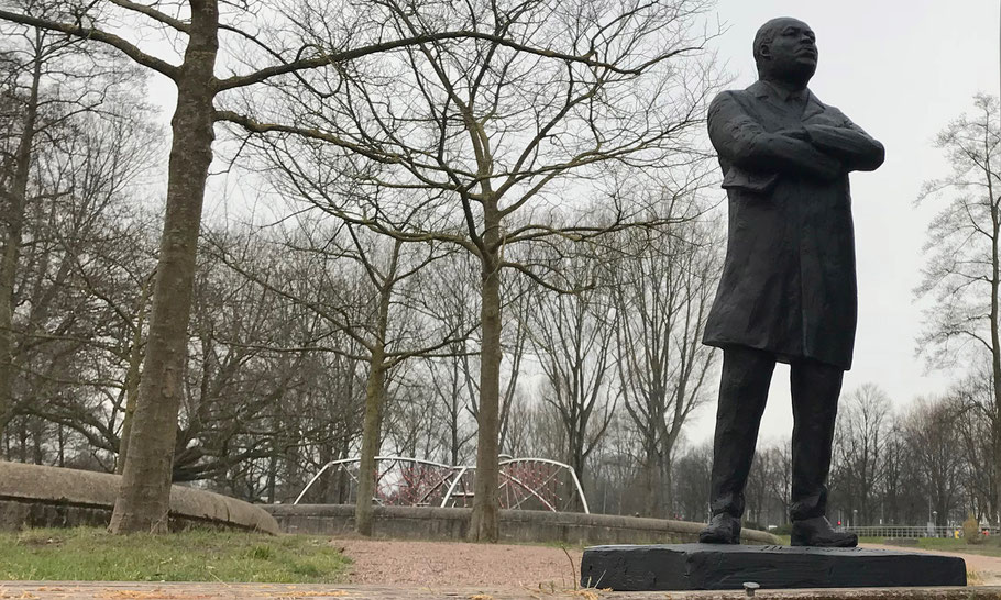 The Martin Luther Kingpark on April 4, 2018