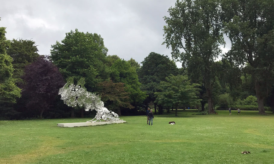 Beatrix Park, Future Past Glory (2018), monument for Jakoba Mulder, by Heringa/van Kalsbeek 