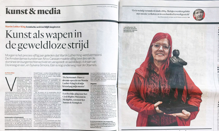 Het Parool, by Jan Pieter Ekker, April 3, 2018