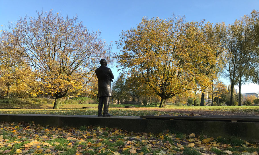 MLK Statue, October 2020