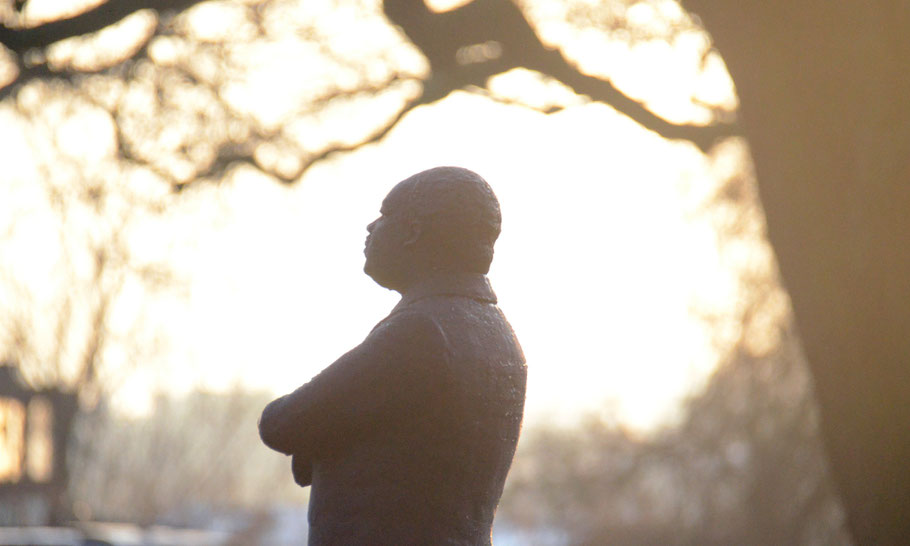 Martin Luther King Park, Amsterdam, January 2020