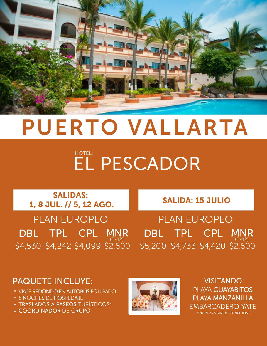 paquetes a puerto vallarta, viajes a vallarta en autobus, paquetes terrestres, puerto vallarta 