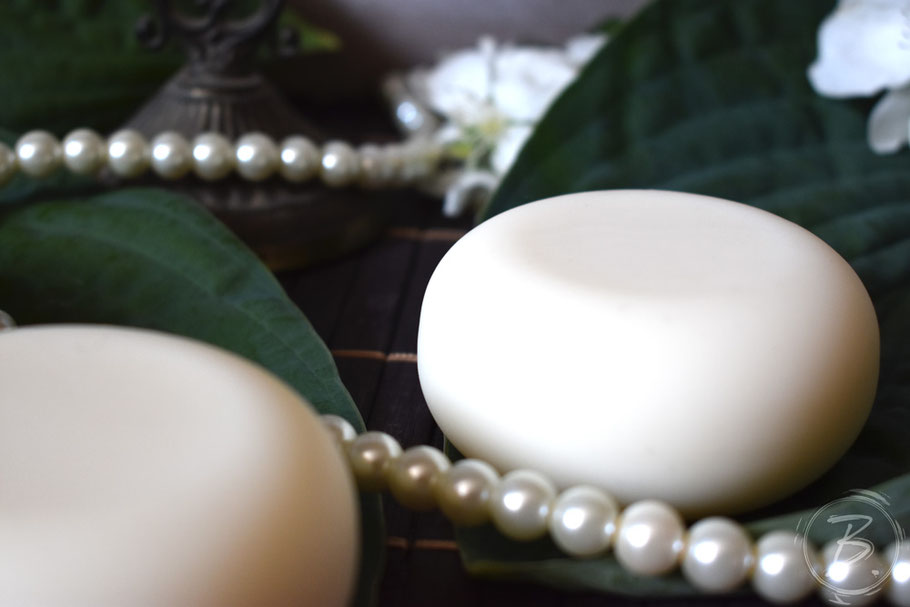 B.nature I Handmade Soap White Pearl