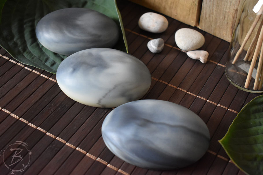  B.nature I Handmade Brine Soap with activated charcoal