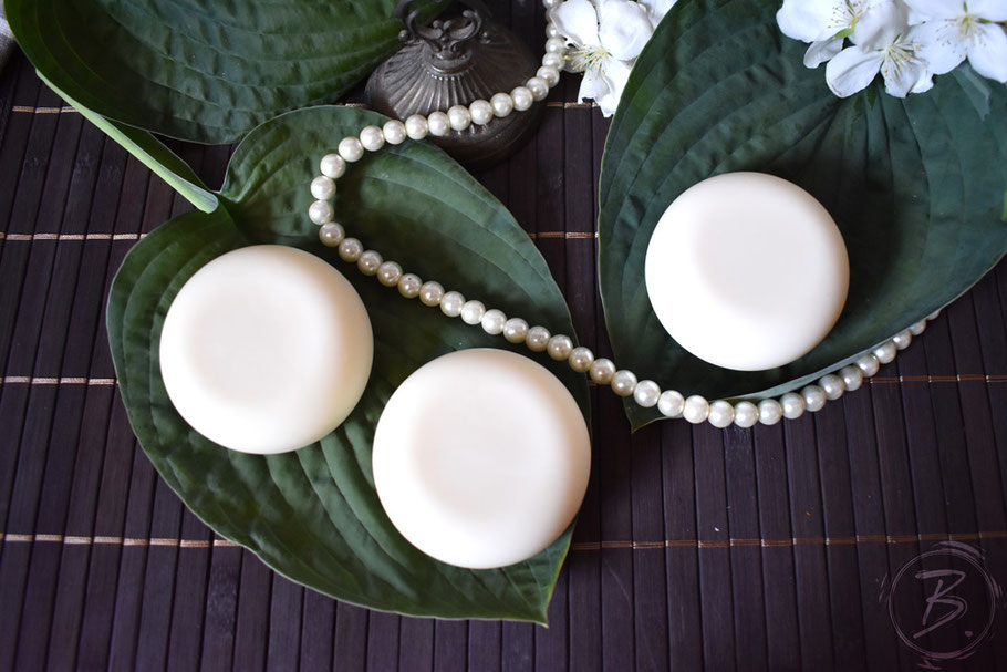 B.nature I Handmade Soap White Pearl