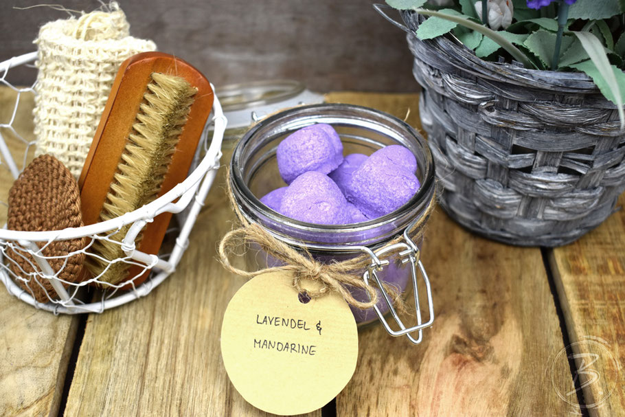 B.nature I Lavendel DIY Shower Tabs