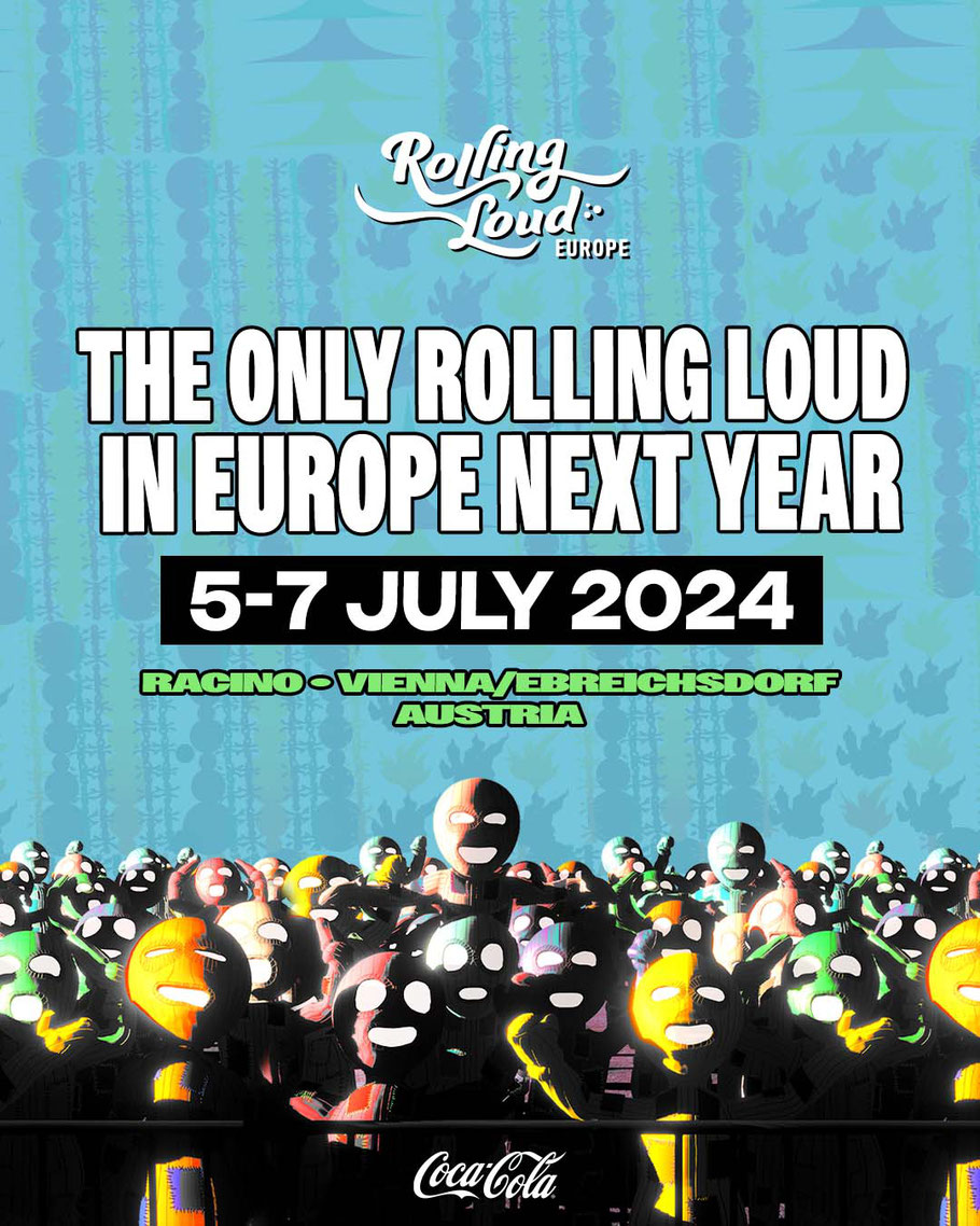 Rolling Loud Europe 2024 Artwork I Credit: Rolling Loud 