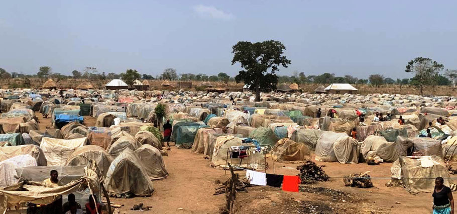 Ein Flüchtlingscamp im Bundesstaat Benue/Nigeria. © Kirche in Not