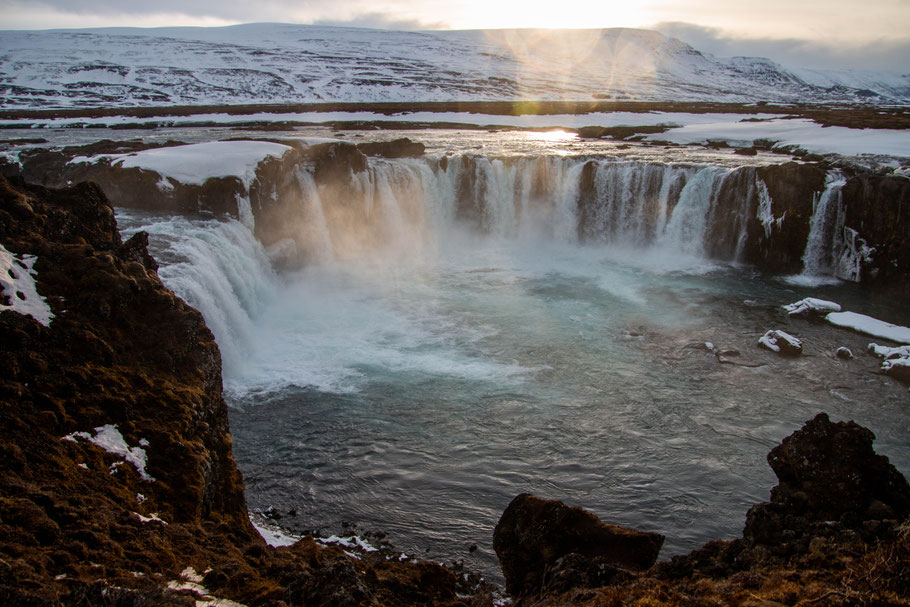 goddafoss, landcape, waterfall, iceland