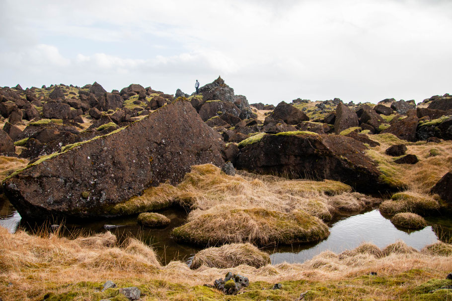 Lómagnúpur, lava field, iceland, landscape