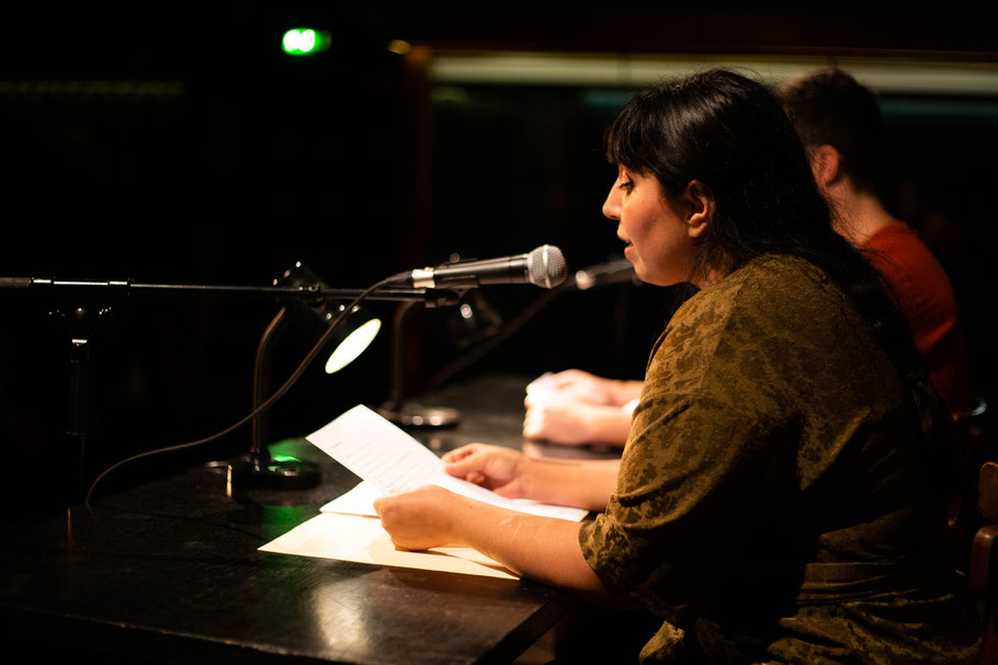 Author Yildiz Çakar reading her work